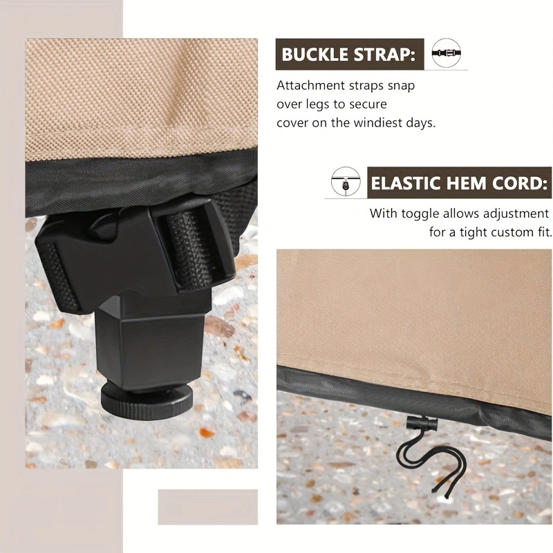 Locker zonneschermdoek, tuinmeubelkast zonneschermdoek, stofdicht en waterdicht, kast stofdichte hoes