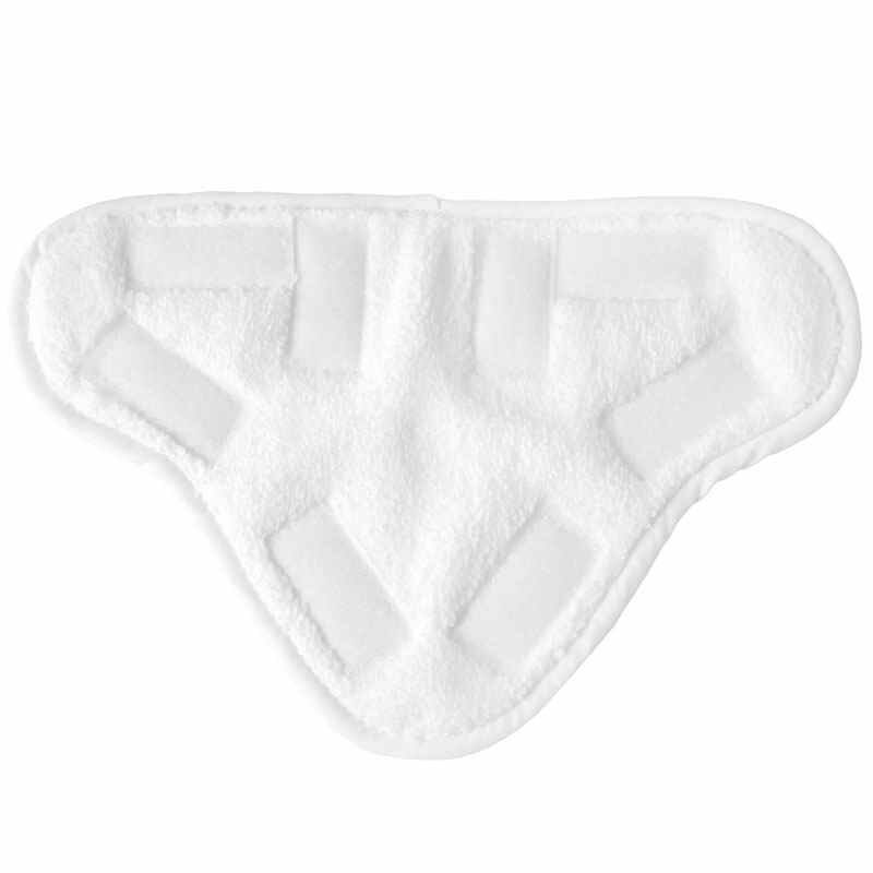 Käytännöllinen uudelleenkäytettävä pestävä kolmikulmainen höyrymoppi mikrokuituliinatyynynpäällinen  h2o moppi  x5 kodin tarvikkeet 3 kpl/erä