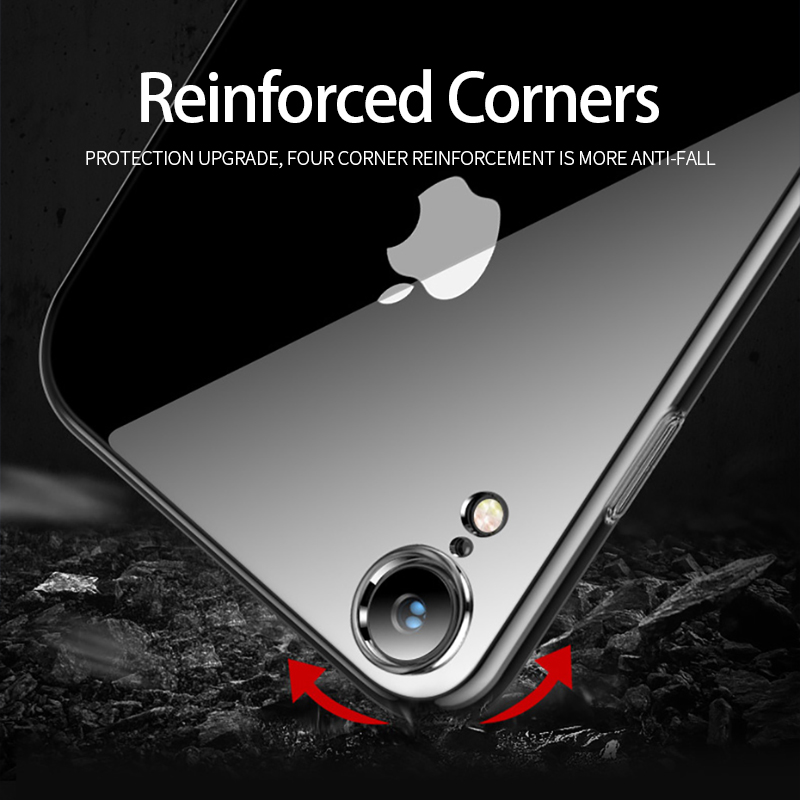 Ultra Thin Soft Transparent TPU Case For iPhone 8 8 Plus 7 8 6 6S Plus Clear Silicone Full Cover For iPhone X XS MAX XR 5 5s SE