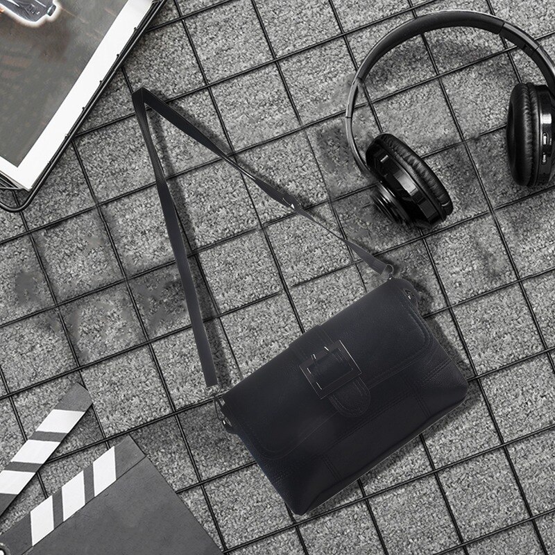 Kvinnor axelväska handväska och handväska pu läder crossbody väskor för kvinnor svart