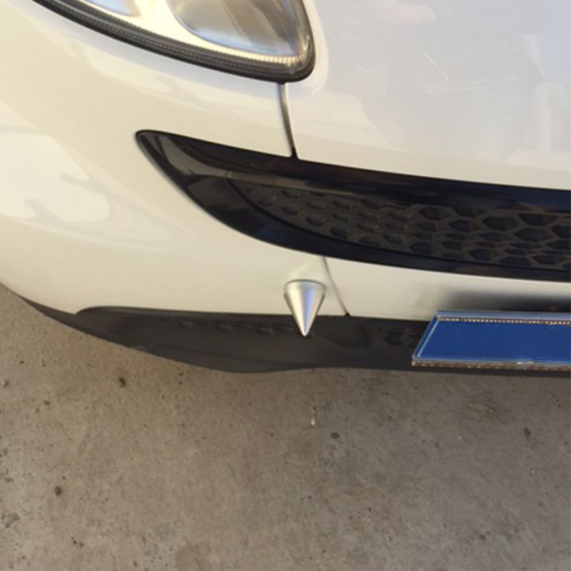 1pc bil bakre stötfångare spikskydd skydd för benz smart fortwo anti kollision