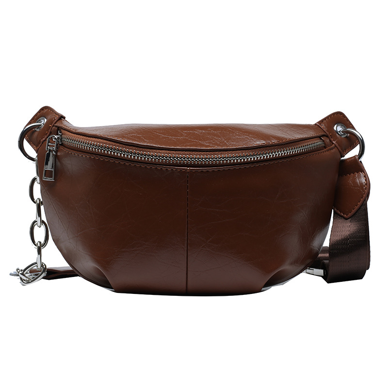 Mode Borst Tas Retro Schoudertas Messenger Bag Tassen Voor Vrouwen Handtassen Voor Vrouwen: Bruin