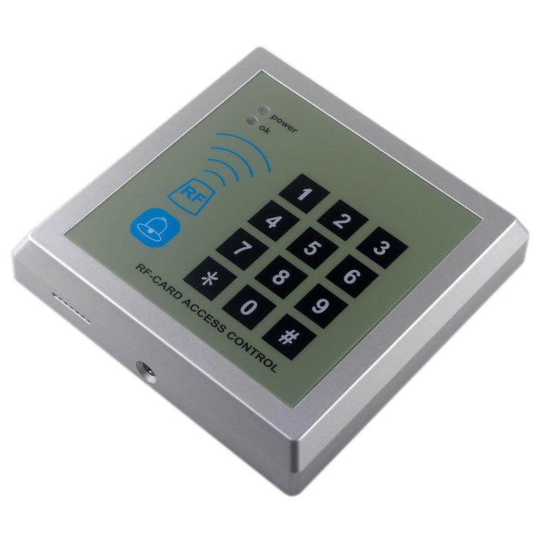 Door Access control with Card reader Function System Security Card Reader for Door Access Support Pin Pad 10,000Users