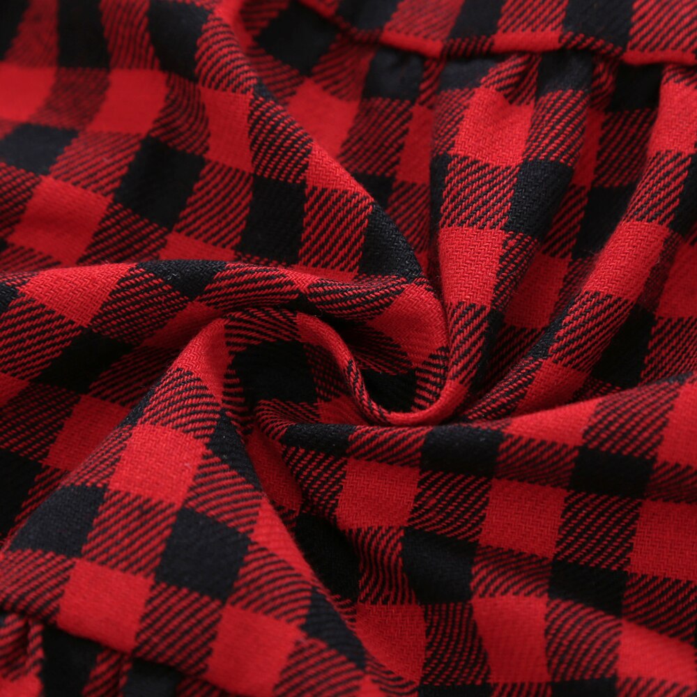 Summer 2-3 Years Baby Toddler Plaid Skirt Girls Kids 4-6 T Old Children's wear Princess Party Red Skirts