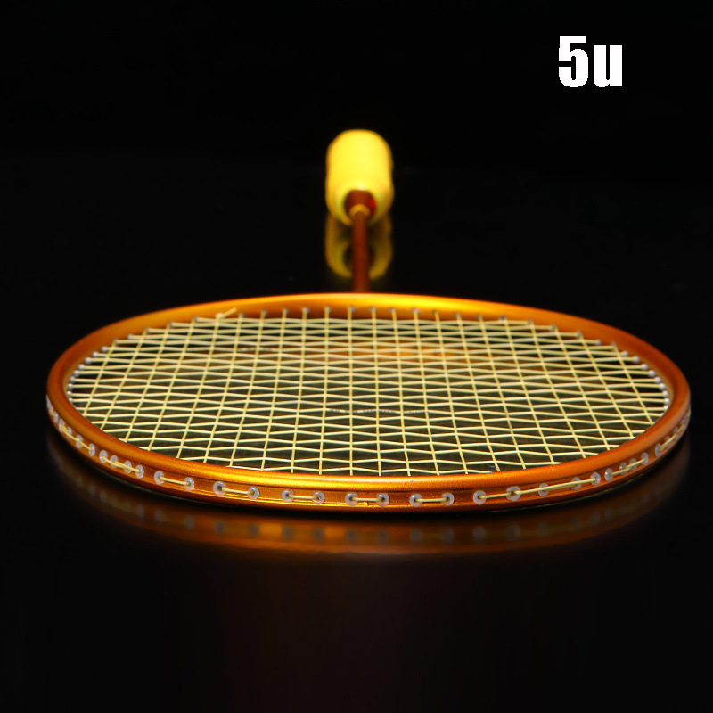 4U/5U Professionele Carbon Geïntegreerde Badminton Racket Ultra Licht Multicolor Enkele Shuttle Racket Voor Game Training -40