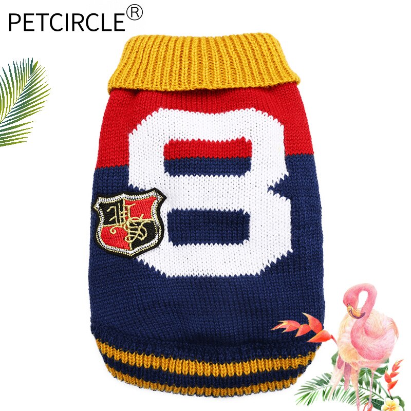Petcircle hundkläder teddy fransk bulldog chihuahua bichon frise höst vinterkläder katt sällskapsdjur kläder 8th rock tröja