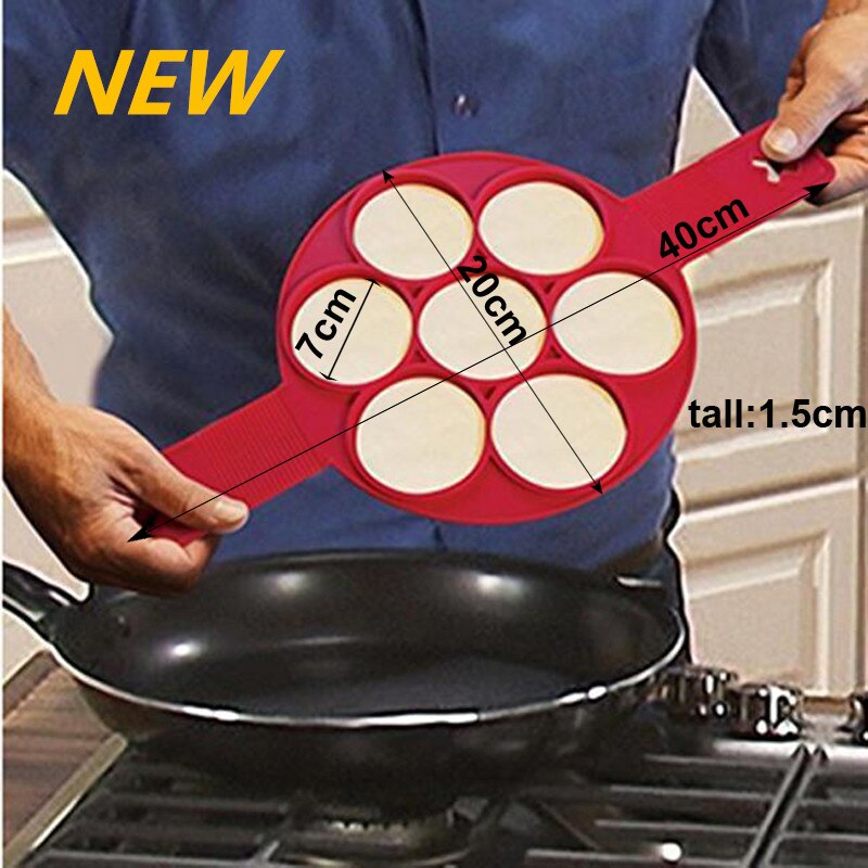 Walfos fødevarekvalitet silikone nonstick æg ring småkage kød tærte maker dessert pandekage form maker bageværktøj kage form form