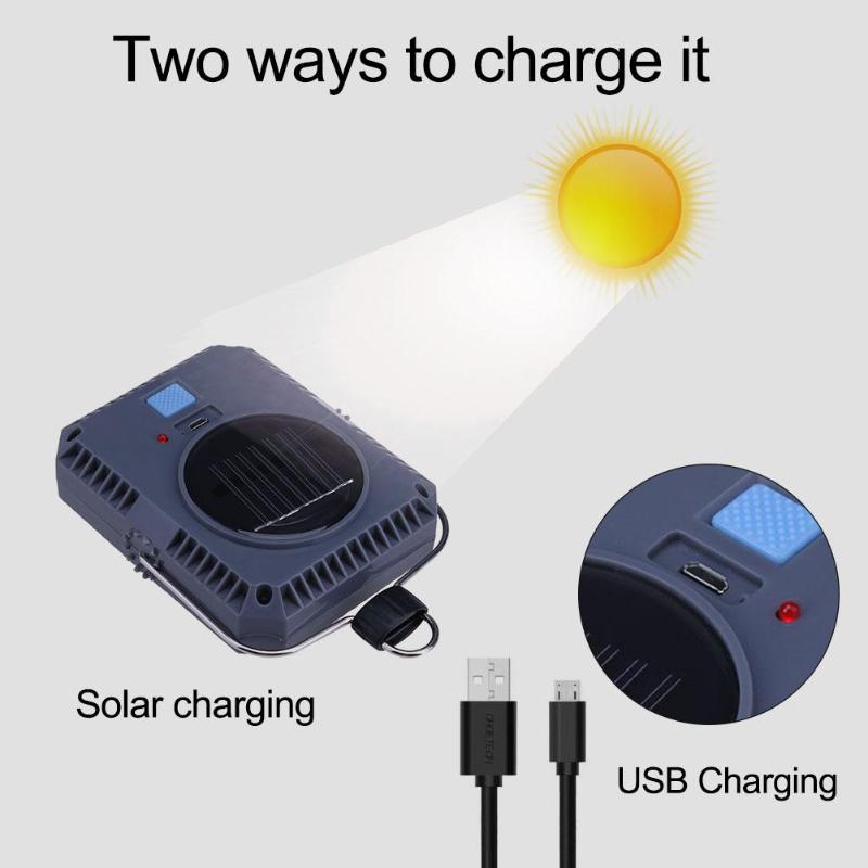 Portable Lanterns Camping Light Solar USB Charging Flashlight Camping Tent Light Outdoor Portable Hanging Lamp Solar Led Lanter