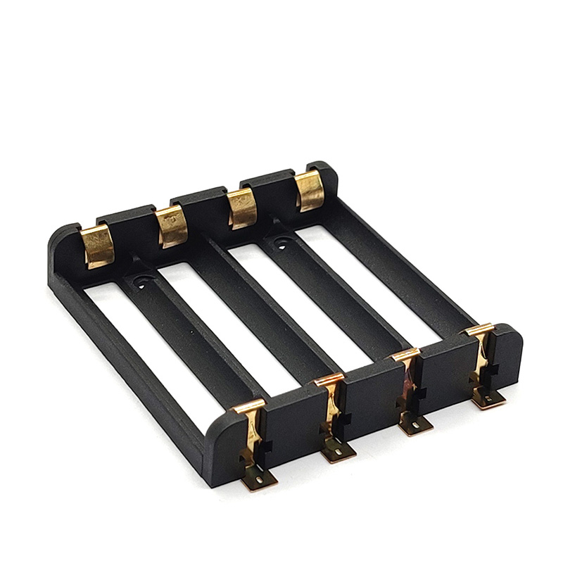 Diy 1x 2x 4x 18650 Series Batteries Holder Box Storage Case SMT SMD 18650 Holder: green
