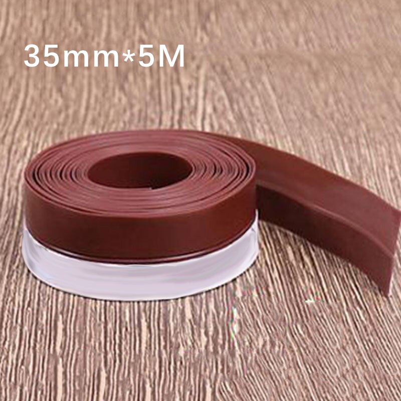Nder Door Sweep Weather Stripping Door Bottom Seal Strip Draft Wind Stopper 5M