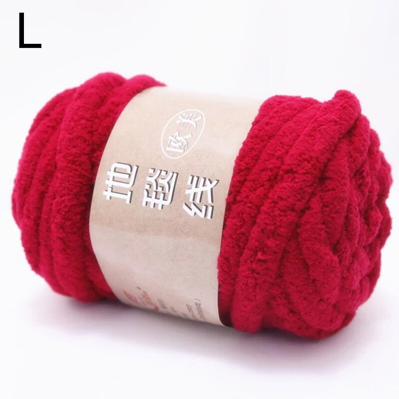 Lana ciniglia in velluto di peluche spesso super morbido e volumoso, maglia calda, filato tutto'uncinetto, coperta fai da te, sciarpa, 250 g * 2 pezzi = 500 g: Beige