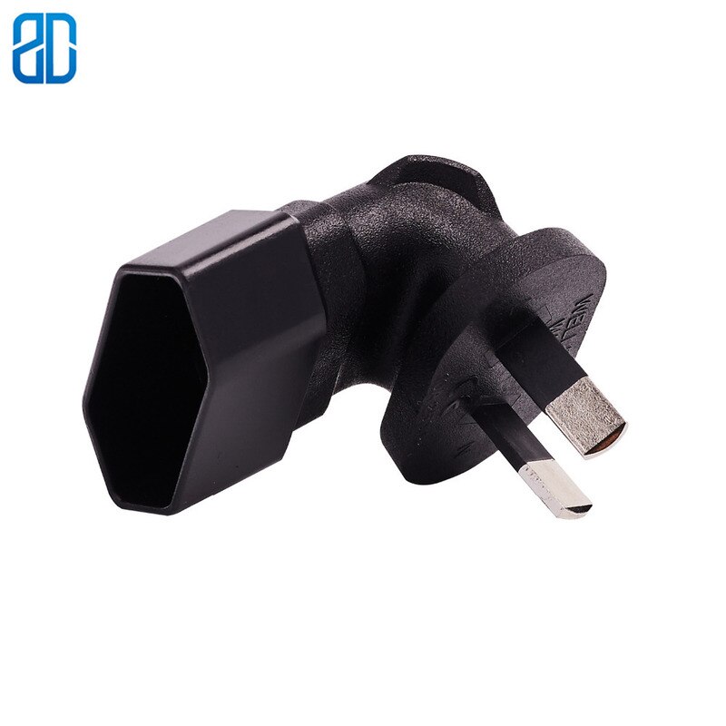 Australia Socket AC Power Adapter European French Wire Connector Converter Male To Female Socket Conversion Plug 10A 250V