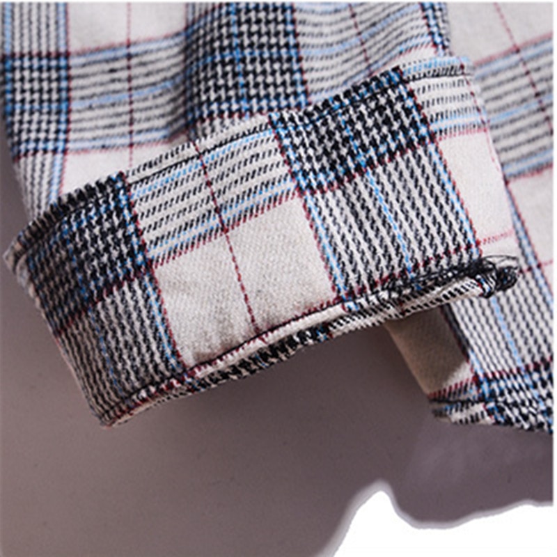 BOLUBAO hommes à manches longues chemise à carreaux automne hommes confortable Section mince chemise mâle affaires décontracté dessus de chemise