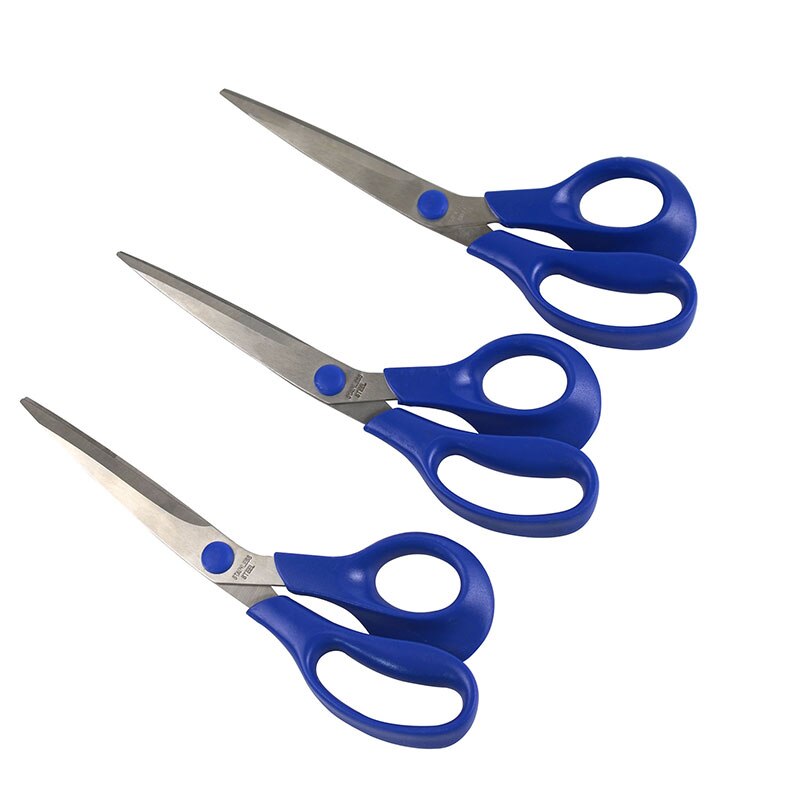 Scissors for Fabric 8inch Tailor Scissors Stainless Steel Scissor Sewing Tool Clothing High-end Blue Sewing Tools Accessories E