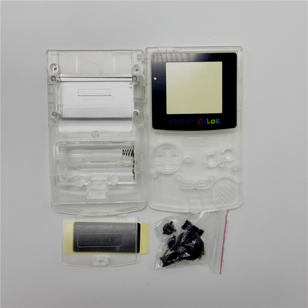 Carcasa nueva para Gameboy COLOR GBC: Transparente