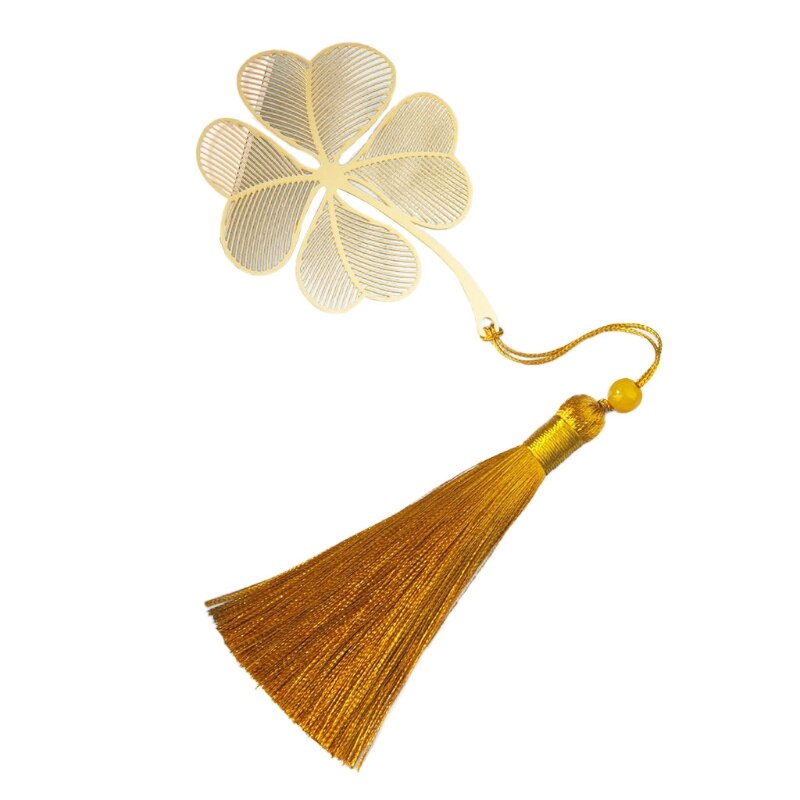 retro metalowa zakładka z frędzlami unikalna pusta zakładka metalowa zakładka z zawieszką wykwintna metalowa zakładka: B