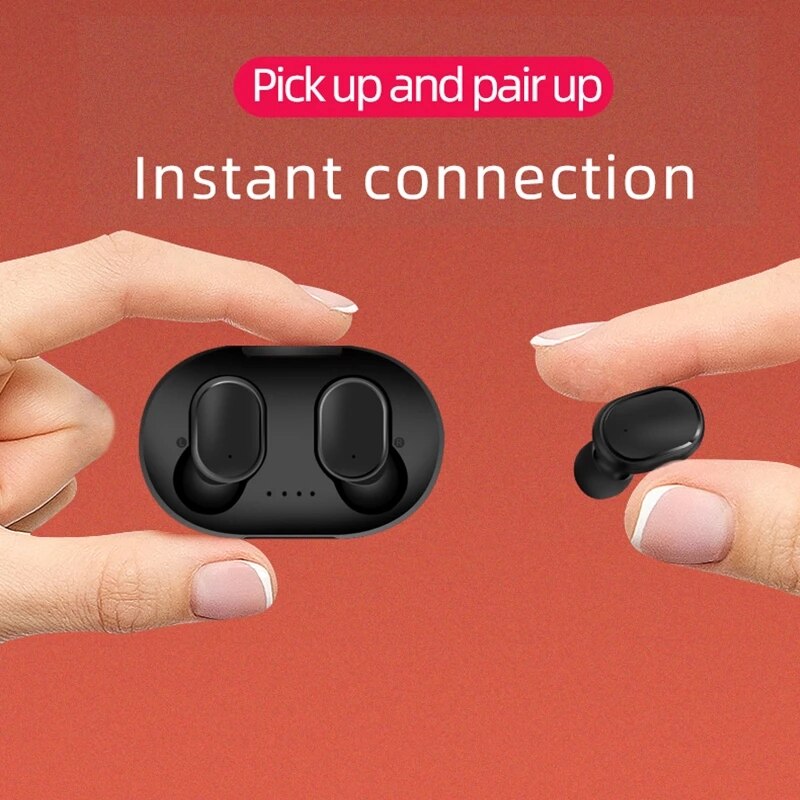A6s TWS Bluetooth 5.0 Wireless Earphones Headsets Earbuds With Charge Box For IPhone Xiaomi Huawei PK i7s i11 i12 i20 i60 i30