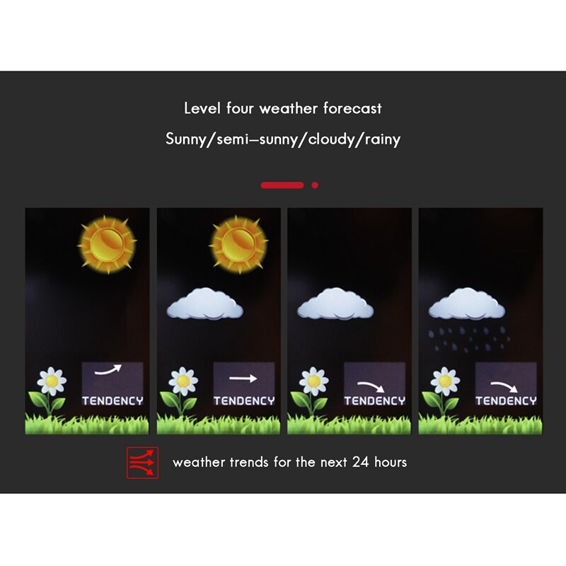 Stacja pogodowa TS 3310 wewnętrzny termometr zewnętrzny higrometr budzik czujnik bezprzewodowy barometr