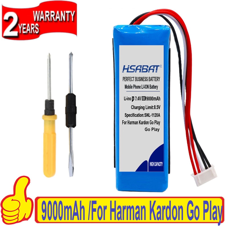 GSP1029102 01 Top 100% nouvelle batterie 9000mAh pour Harman Kardon aller jouer Mini/aller jouer haut-parleur Batteries + gfit gratuit