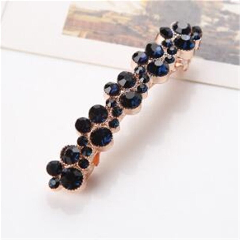 Women Girl Korean Crystal Crystal Pearl Hair Clip Barrettes Hairgrips Hair Pin Hair Accessories Styling Tools: C