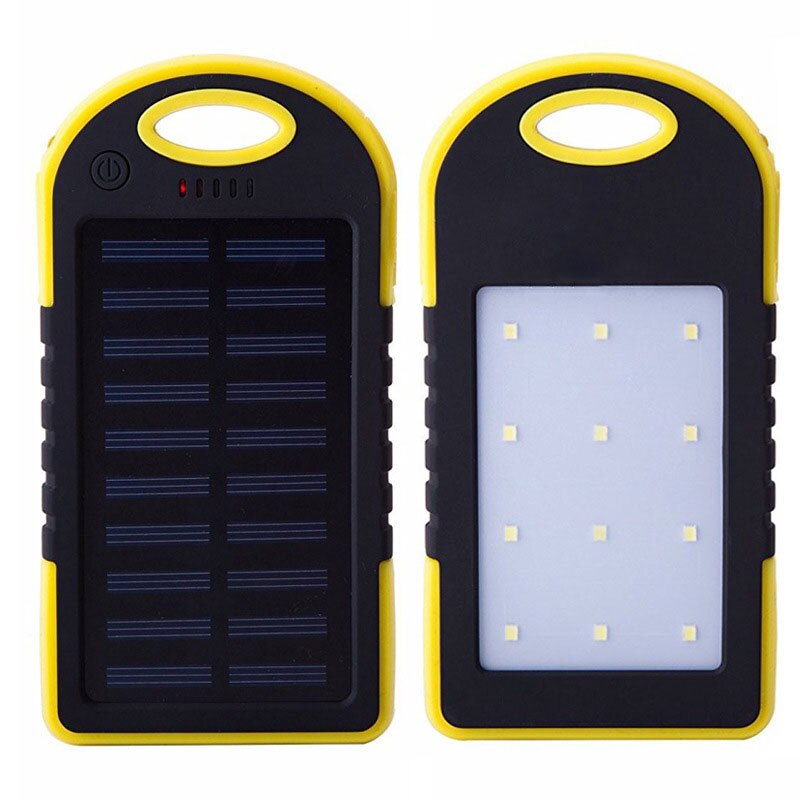Solar Mobile Power Bank Nesting Portable Mobile Power Box with 2 USB Port AIA99