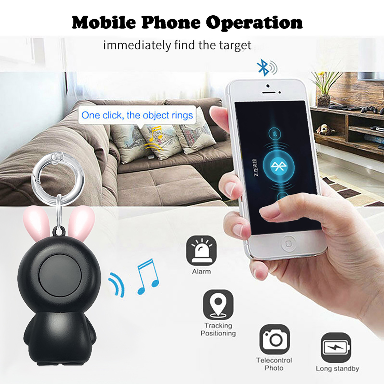 Mini Tracking Device Waterproof Anti-lost Child Pet Tracker Location Bluetooth Smart Activity Trackers Vehicle GPS Accessories