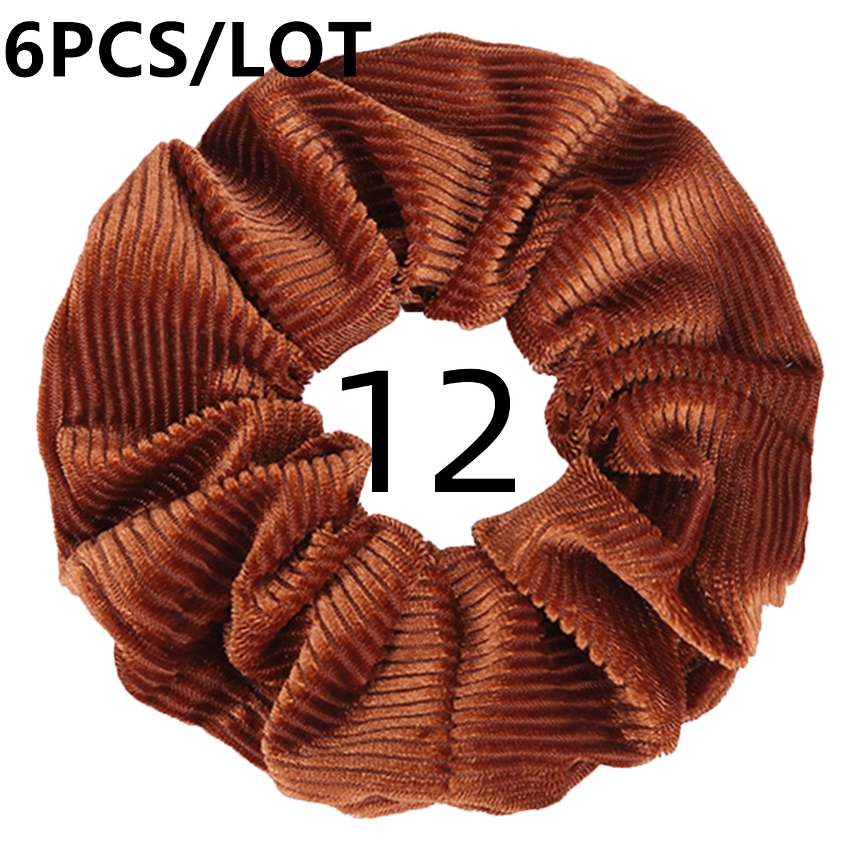 10/6 pçs veludo scrunchies elásticos de borracha mulheres meninas macio sólido headbands rabo de cavalo titular faixa de cabelo acessórios warmtie
