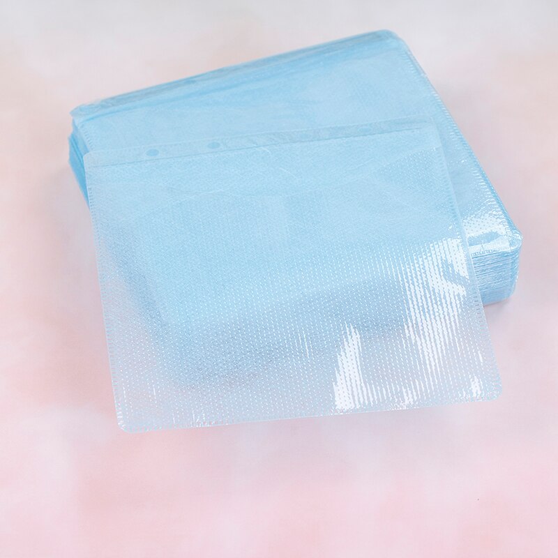 100pcs Record Plastic Bags Anti-static CD Storage Case CD DVD Double Sided Bag