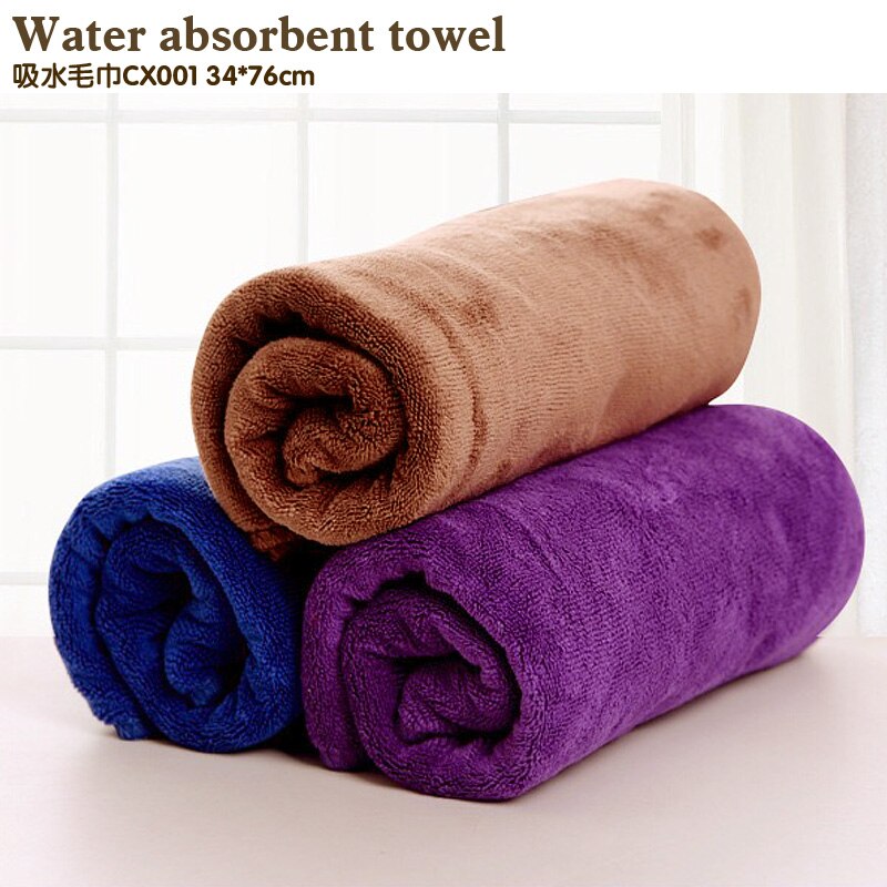 Water absorberende handdoek Reiniging de haar handdoek Reiniging towelSuperfine fiber handdoek Sterk water absorberende handdoek