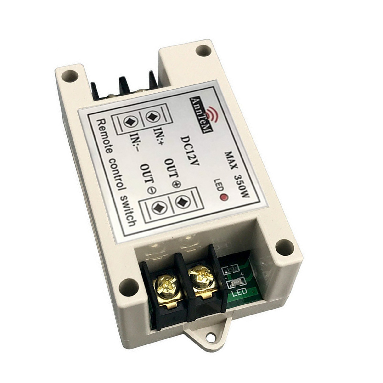 12V Car Power Battery Disconnect Cut Off Switch W/ 2 Wireless Remote Control