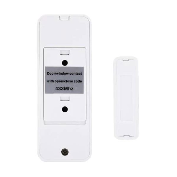 Gs-wds 07 trådløs dør vindussensor magnetisk stripe 433 mhz for trygghetsalarm hjemmesystem