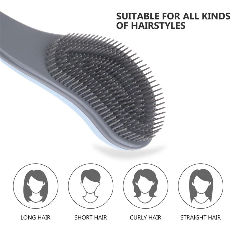 Draagbare Haar Kam Duurzaam Kam Plastic Steil Haar Kam Creatieve Massage Kam Voor Vrouw Meisje Home Reizen