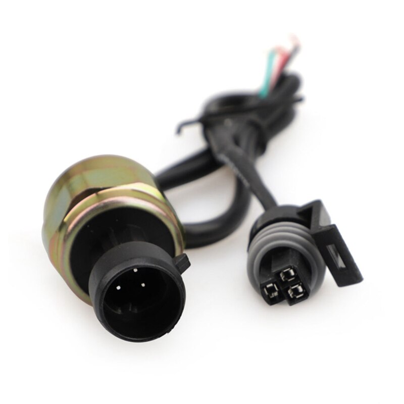 60mm 12V Kraftstoff Manometer Öl Drücken Sie Messgerät Weiß LED Kraftstoff Messer Universal-