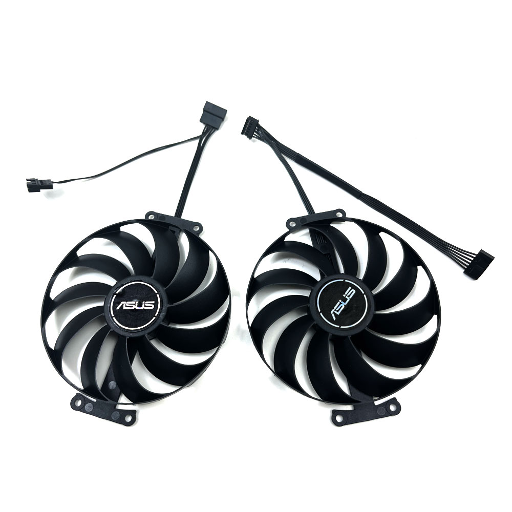 1SET 7PIN 95MM DUAL-RTX 3060TI-O8G-V2 GPU Fan，For ASUS Dual GeForce RTX 3070、RTX 3060 TI-O8G-V2 Graphics card cooling fan