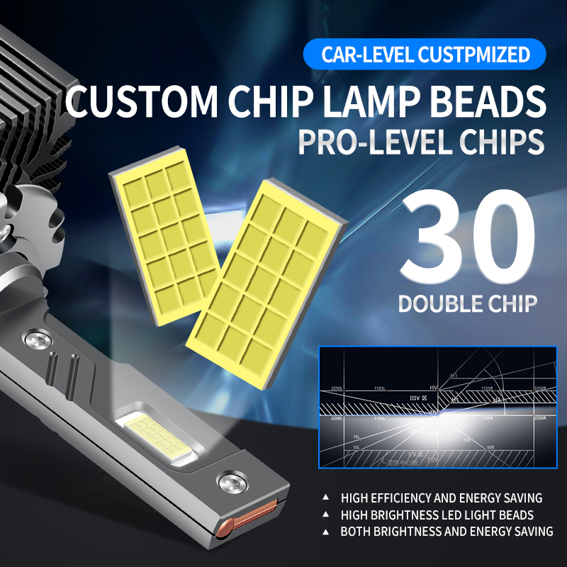 2 stks F6S D3S LED Koplampen Voor Auto Auto Koplampen LED Autolichten Auto Verlichting Accessoires Onderdelen