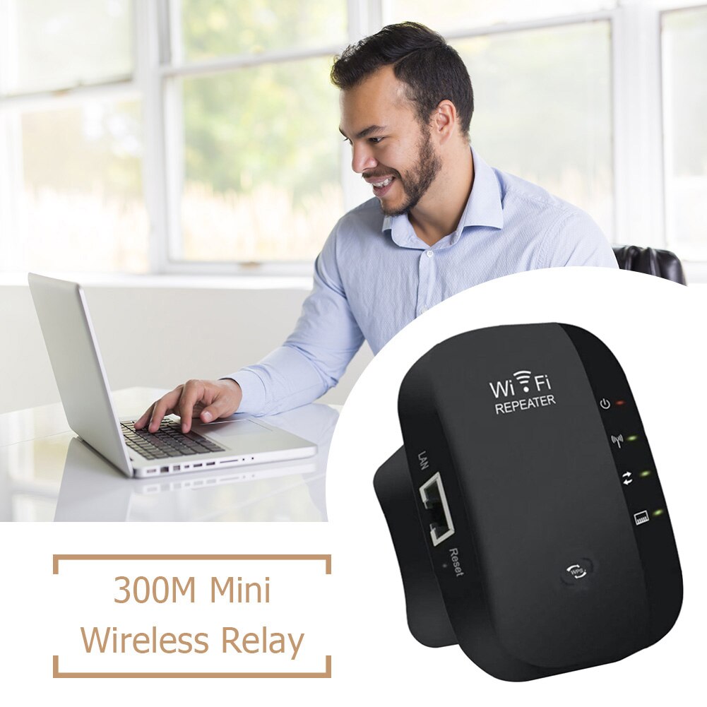 300Mbps Wireless Wifi Repeater EU/US Wifi Signal Amplifier Long Range Wifi Extender Repeate Network Booster Access Point Router