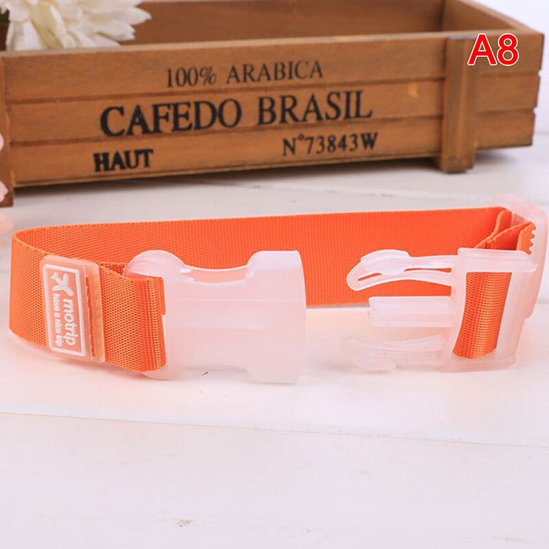 Adjustable Luggage Straps Nylon Hanging Buckle Straps Luggage Accessories Straps Suitcase Bag Straps Belt Lock Hooks Travel: A8
