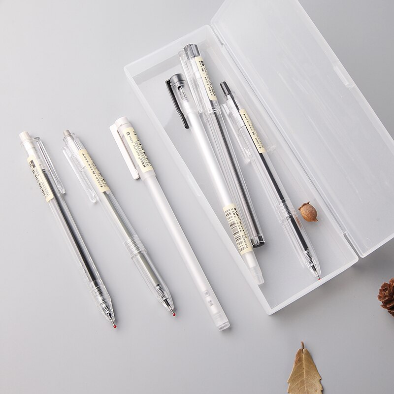 M & G Einfache Nette Muji Stil Gel Kuli-einstellen 0,35 0,38 0,5mm Tinte Schwarz Gel Stifte für Büro schule Liefert Japanische Schreibwaren gelpen