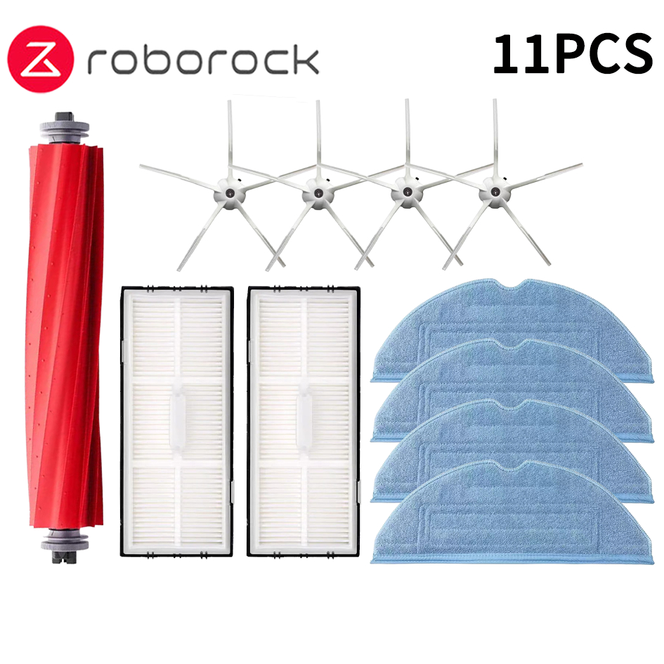 Roborock S7 S70 S7Max T7S T7S Plus Robot Vacuum Cleaner Accessories Main Brush cover Hepa Filter Mop Pad Spare Parts