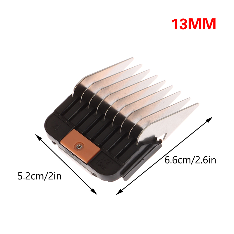 1PCS Clipper Guards For Hair Clippers Trimmers Premium Cutting Lengths Limit Guide Comb Attachments: Ivory