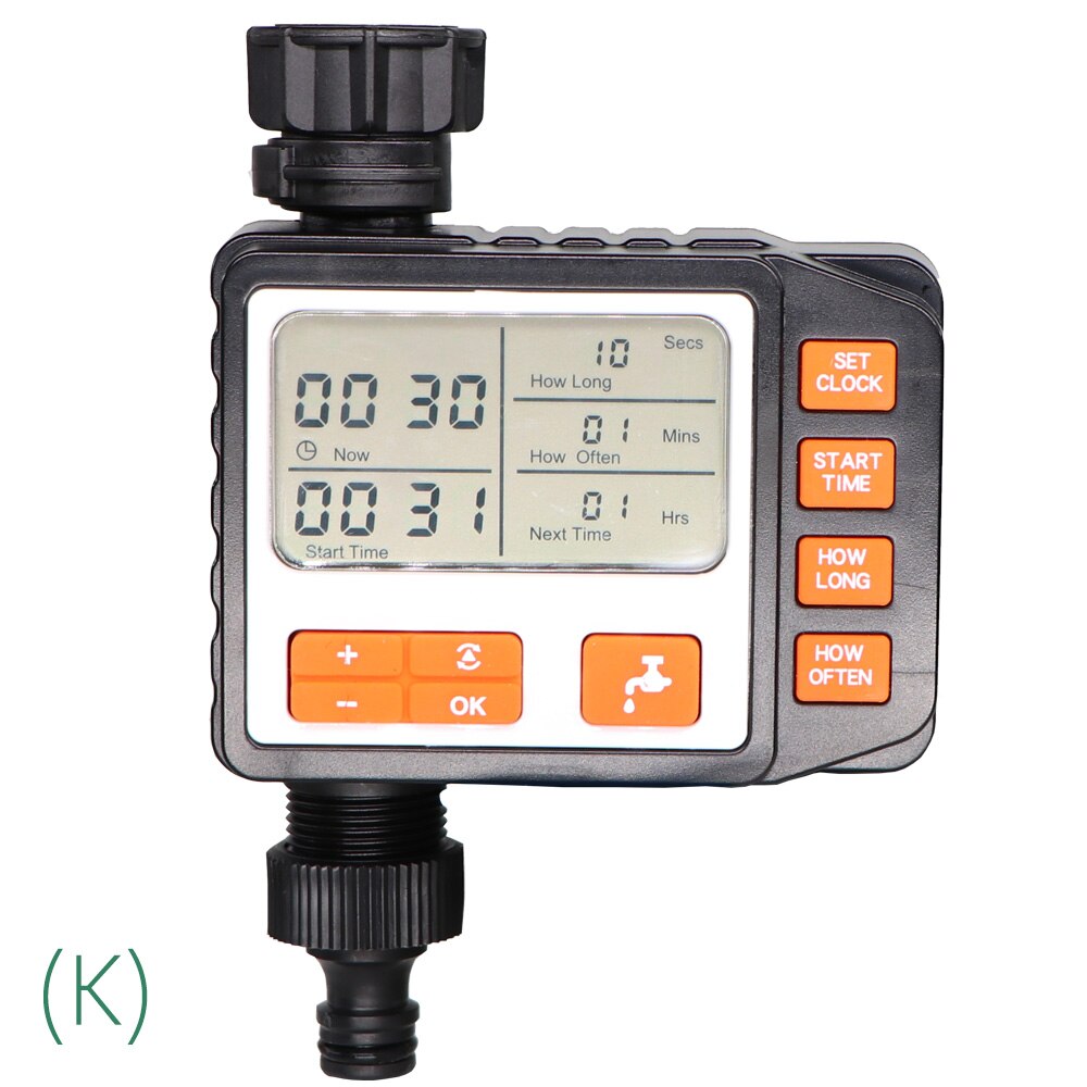 MUCIAKIE 10-50M Garden Irrigation System 1/4'' Automatic Drip Watering Brass Misting Spray 2-IN-1 Home Balcory Yard Greenhouse: light green