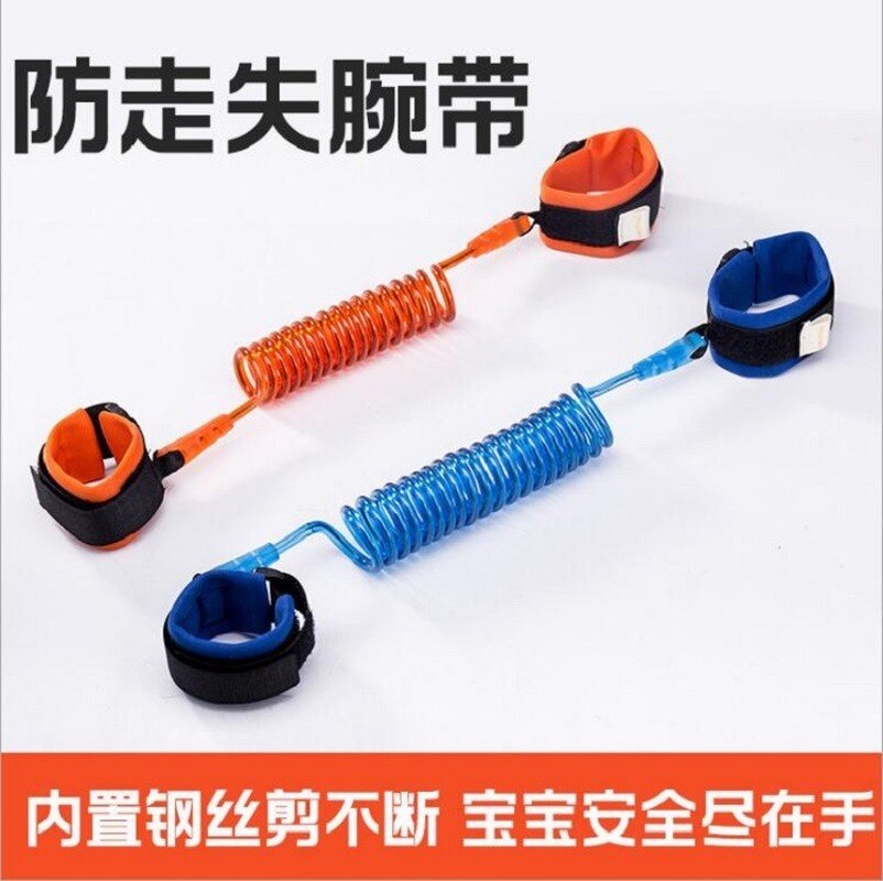 Anti Verloren Pols Link Peuter Leash Veiligheid Harnas Voor Kinderen Riem Touw Outdoor Wandelen Hand Riem Band Baby Anti-verloren Polsband