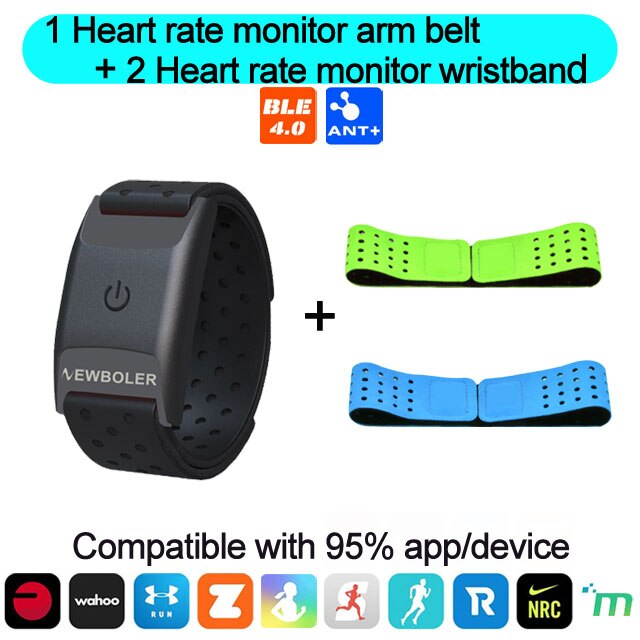 Newboer Hartslagmeter Wrist Band Arm Riem Gps Bluetooth Sensor 5.0 Ant Outdoor Fitness Hartslag Sensor Voor Wahoo zwift: Model 8