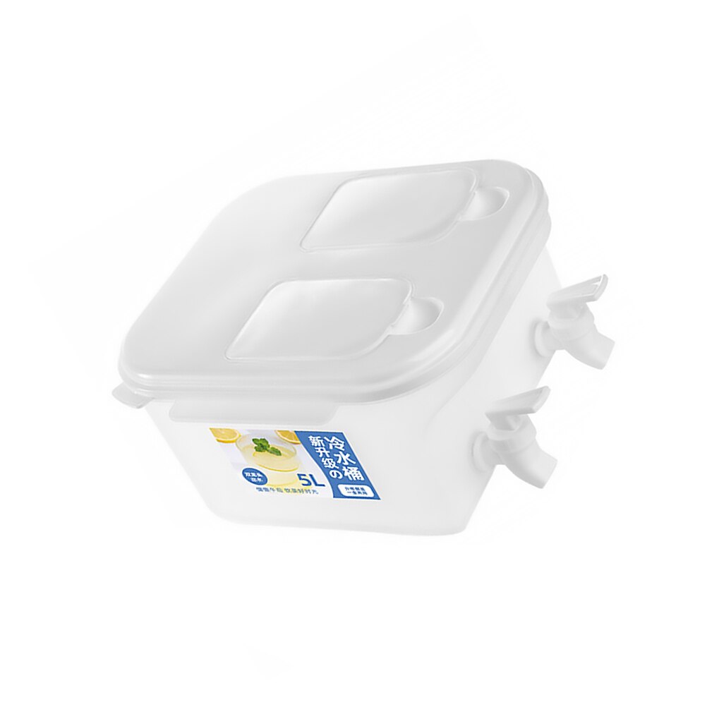 Lemonade Dispenser Iced Drink Dispenser Plastic Beverage Dispenser with Spigot