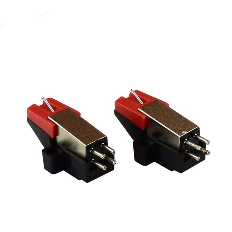 Phonograph Turntable Dual Moving Magnet Stereo Vinyl Record Player Stylus Needle 95AF