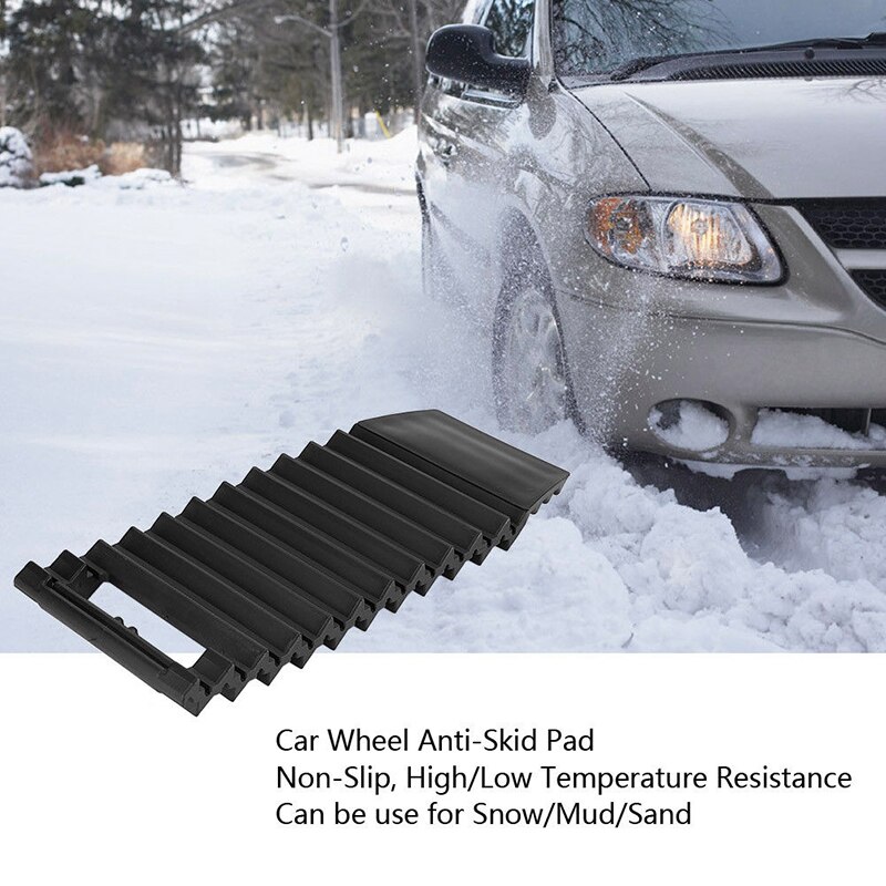 Universal Car Wheel Sneeuw Anti Skid Pad Band Tractie Emergency Mat Plaat Auto Grip Tracks Winter Road Turnaround Accessoires