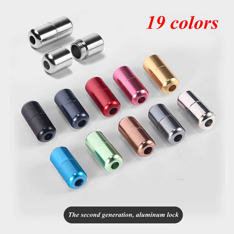 Elastic No Tie Shoelaces Semicircle Shoe Laces For Kids and Adult Metal Lock Sneakers Shoelace Boot Lazy Laces Shoe Strings
