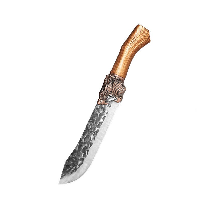 Household Kitchen Knife Stainless Steel Boning Knife Forging Meat Cleaver Slice Chop Bone Knife Cooking Tool: Style D