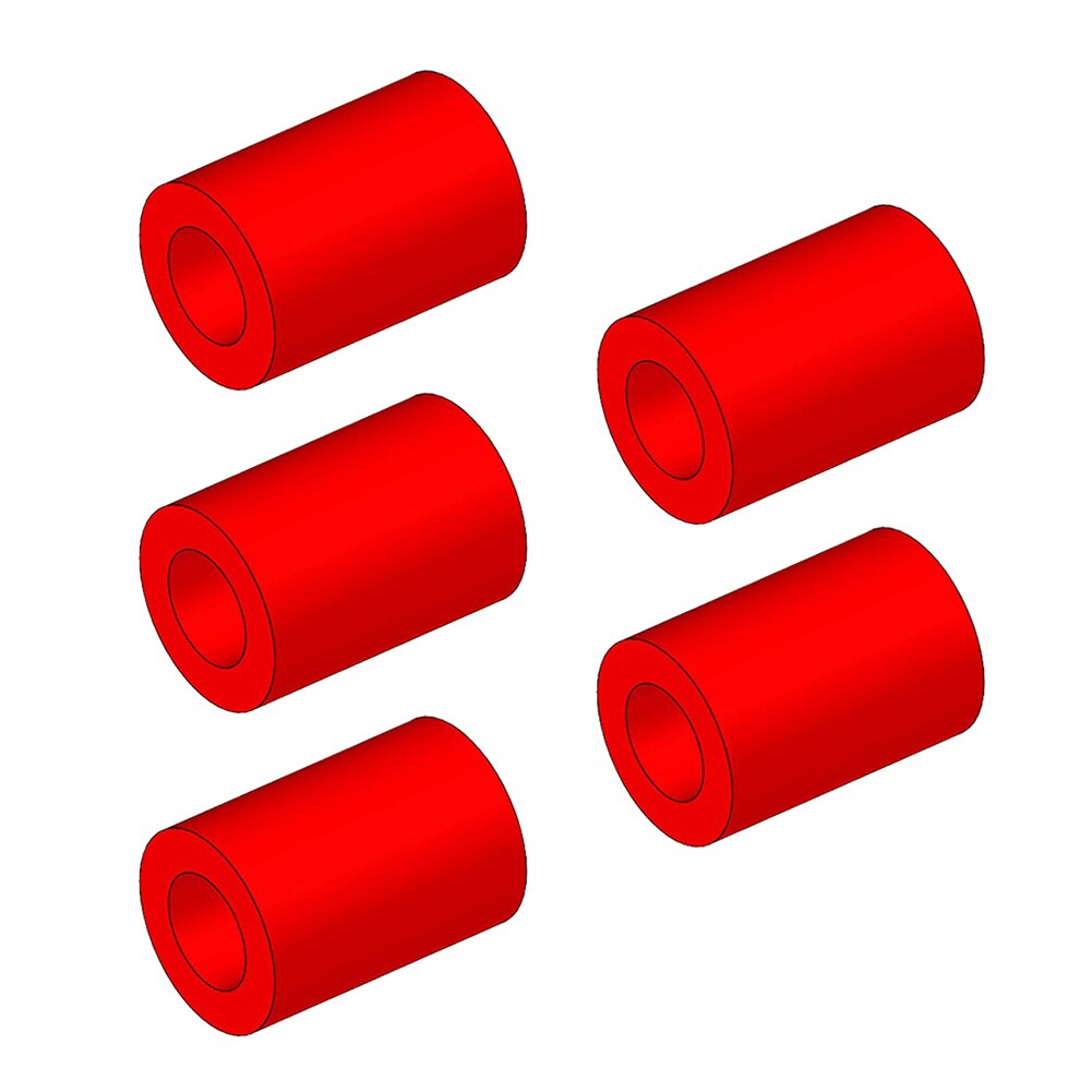 5pcs Cable Wrap Bike Cable Protector Bike Frame Protector Soft Useful: RC120 Red