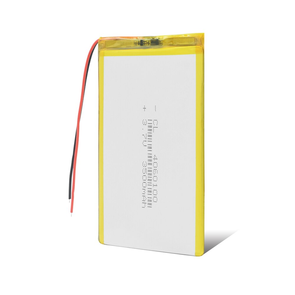 2Pcs High Capacity Li-Polymer Battery 3500MAH Rechargeable Li ion Cell 4060100 Model Lithium Polymer Battery for Digital Camera